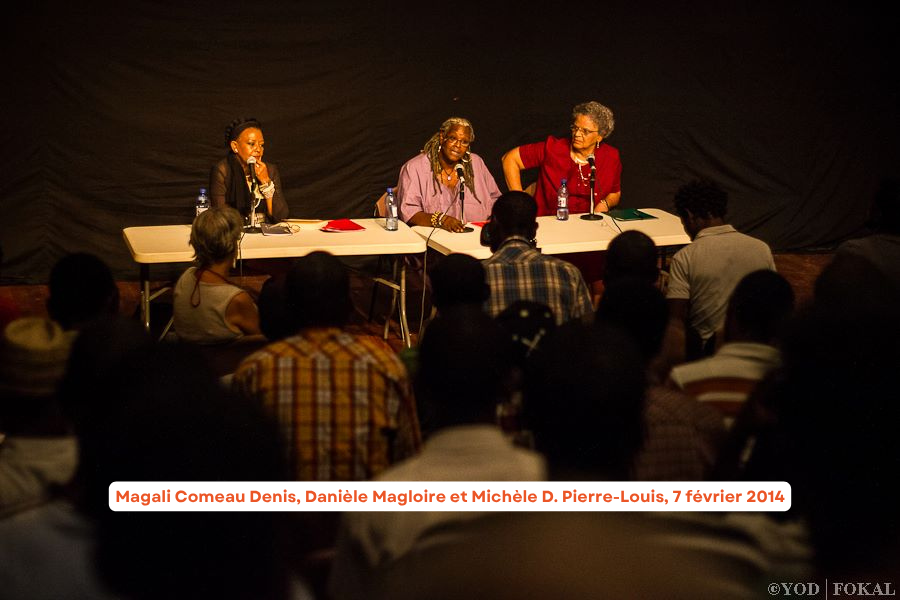 Magali Comeau Denis Danièle Magloire et Michèle D. Pierre Louis 7 février 2014