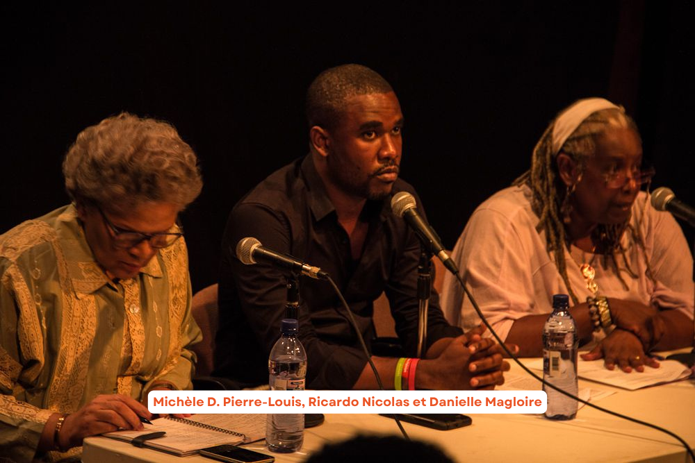 Michèle D. Pierre Louis Ricardo Nicolas et Danielle Magloire